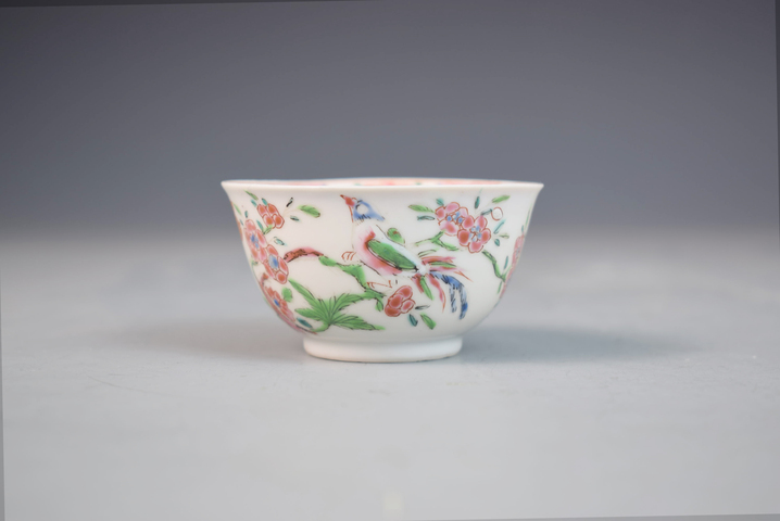 古玩陶瓷雍正·粉彩花鳥紋杯真品鑒賞圖