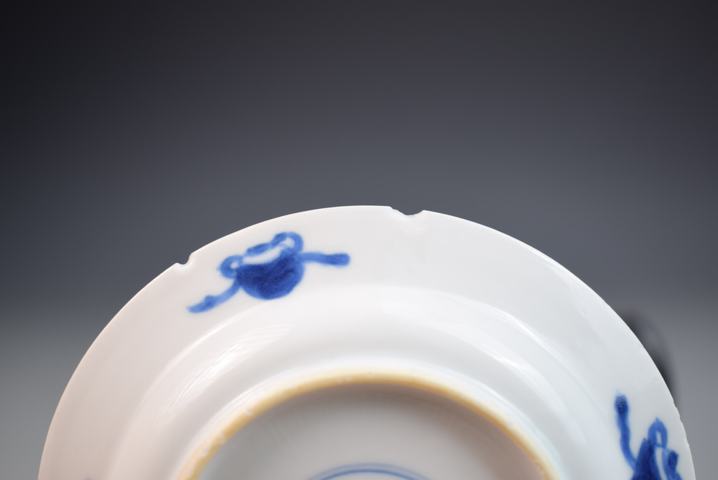 古玩陶瓷青花人物盤真品鑒賞圖