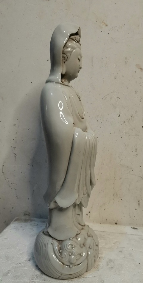 古玩陶瓷德化窯造像真品鑒賞圖
