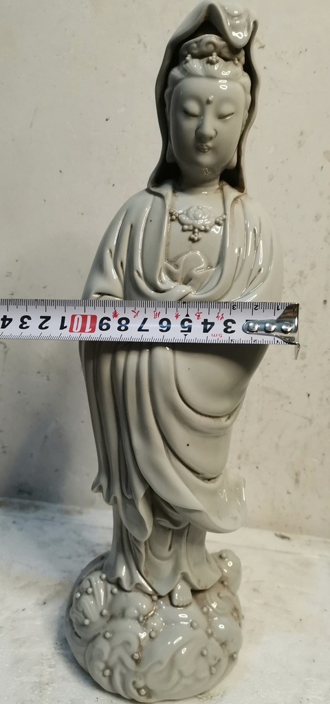古玩陶瓷德化窯造像真品鑒賞圖