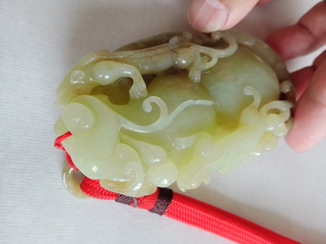 古玩玉器和田玉把件葫蘆拍賣,當前價格280元