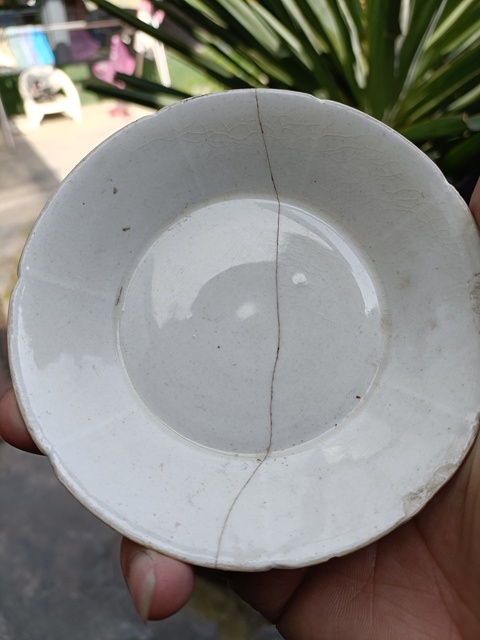 古玩陶瓷宋代五大名窯之一“定窯”七出筋葵口洗拍賣,當前價格2980元