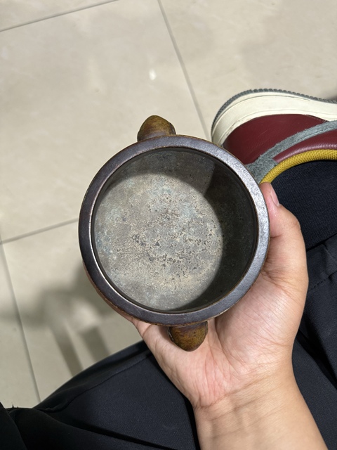 古玩銅器銅爐真品鑒賞圖