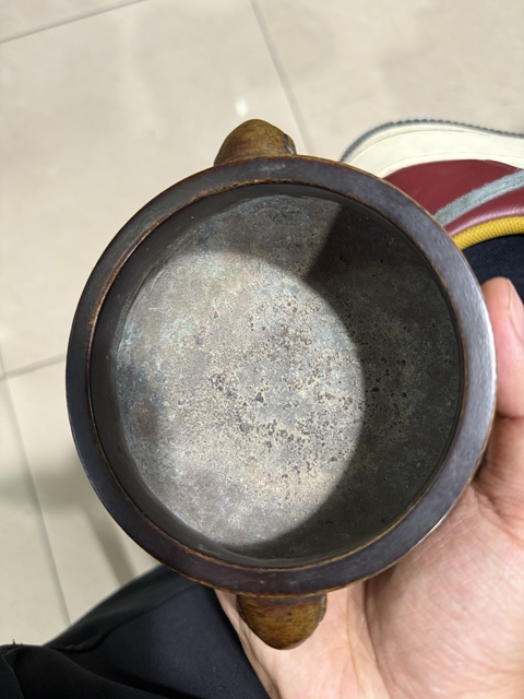 古玩銅器銅爐真品鑒賞圖