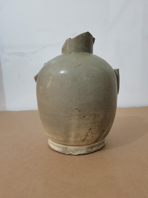 古玩陶瓷越窯青釉執(zhí)壺拍賣,當(dāng)前價(jià)格0元