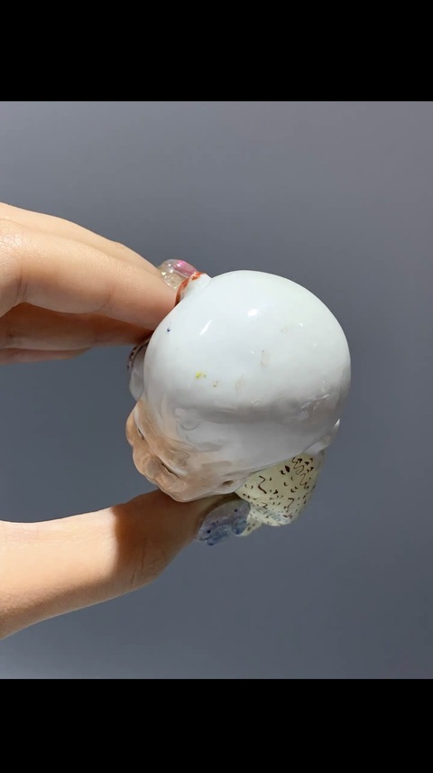 古玩陶瓷壽星粉彩塑像真品鑒賞圖