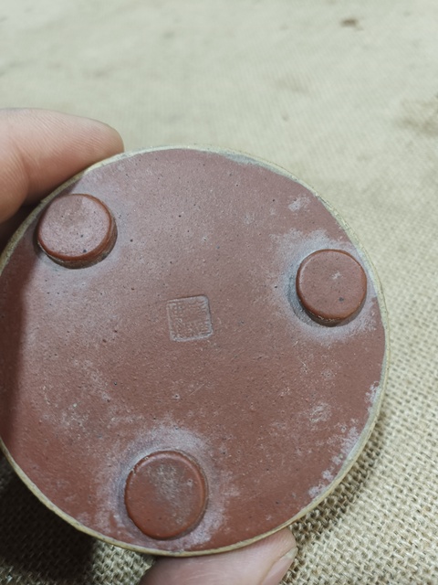 古玩陶瓷紫砂水盂真品鑒賞圖