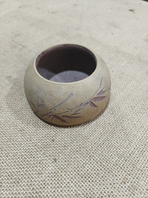 古玩陶瓷紫砂水盂真品鑒賞圖