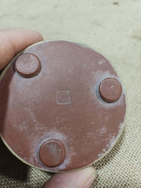 古玩陶瓷紫砂水盂真品鑒賞圖