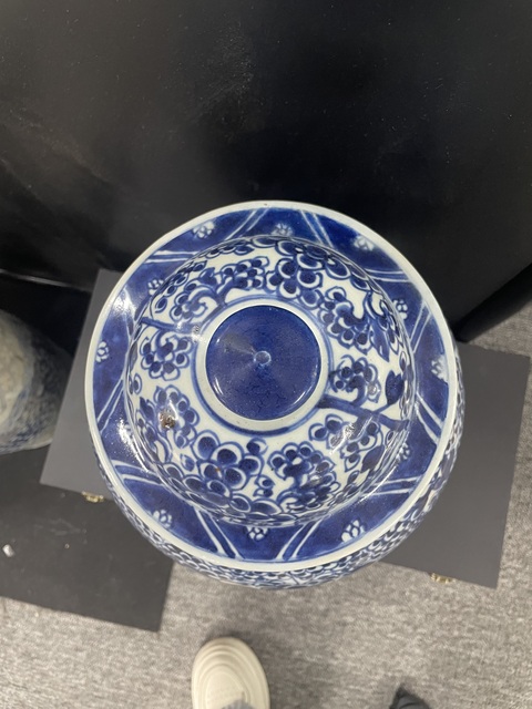 古玩陶瓷鳳穿牡丹將軍罐真品鑒賞圖