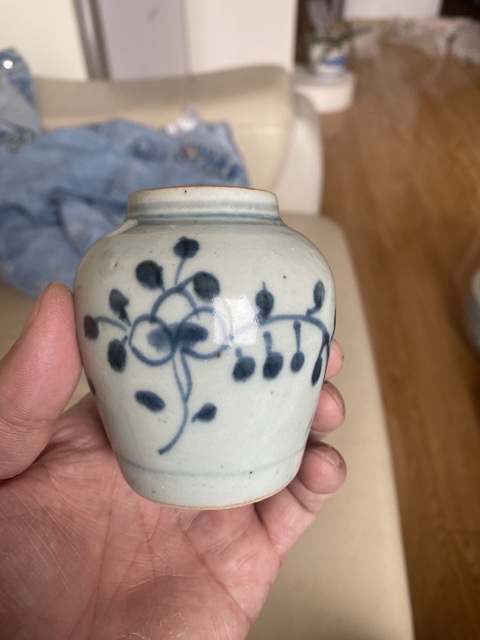 古玩陶瓷青花罐真品鑒賞圖