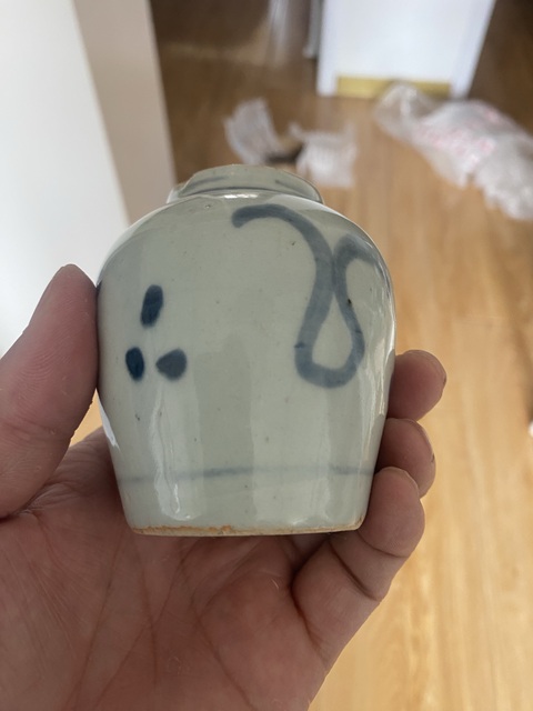 古玩陶瓷青花罐真品鑒賞圖