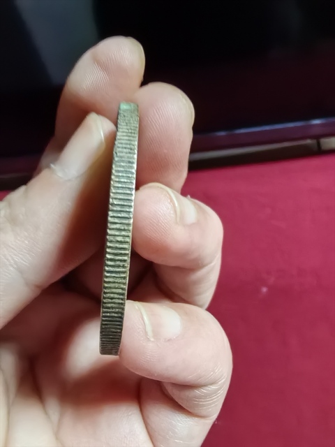 古玩錢幣英國站洋壹圓真品鑒賞圖