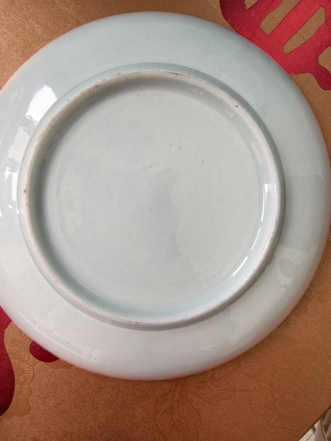 古玩陶瓷五彩杯盤真品鑒賞圖