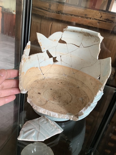 古玩陶瓷青白釉爐真品鑒賞圖