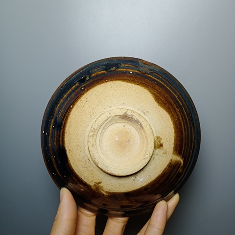 古玩陶瓷元代，鐵銹斑大碗拍賣，當前價格1800元
