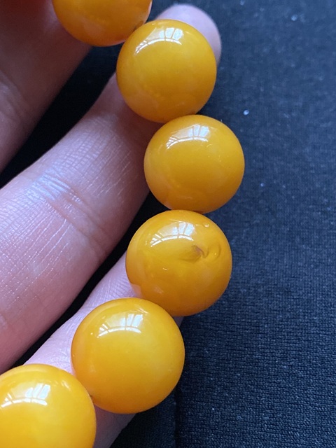 古玩玉器精品天然蜜蠟手串拍賣,當(dāng)前價(jià)格5500元