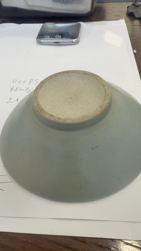 古玩陶瓷白釉碗真品鑒賞圖