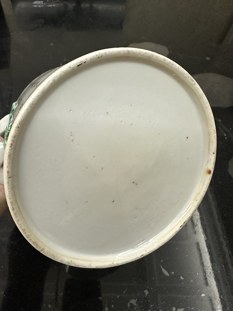 古玩陶瓷粉彩無雙譜人物茶壺，注意品相真品鑒賞圖