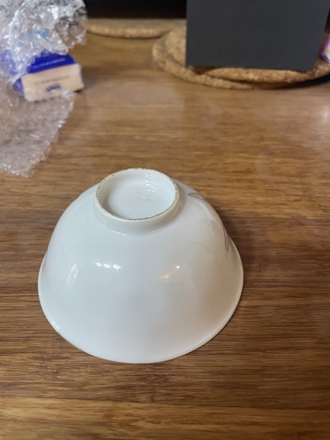 古玩陶瓷民國粉彩碗拍賣，當前價格150元