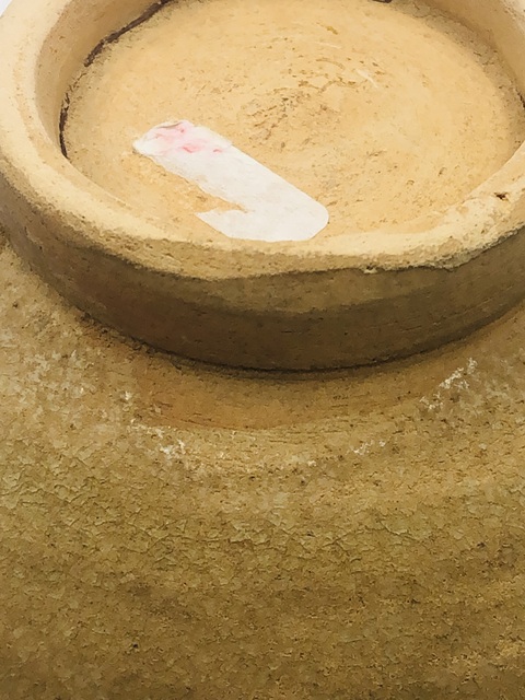 古玩陶瓷青釉花口茶碗真品鑒賞圖
