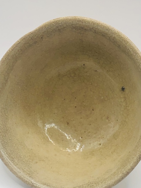 古玩陶瓷青釉花口茶碗真品鑒賞圖