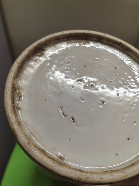 古玩陶瓷樵漁耕讀山水紋青花帽筒真品鑒賞圖