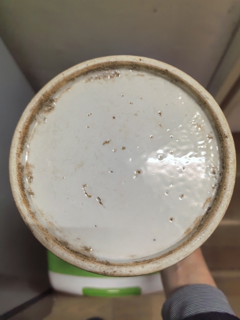 古玩陶瓷樵漁耕讀山水紋青花帽筒真品鑒賞圖