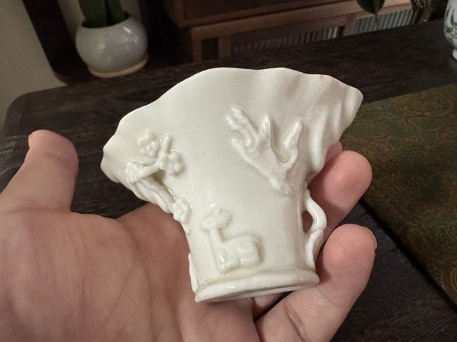 古玩陶瓷德化杯真品鑒賞圖
