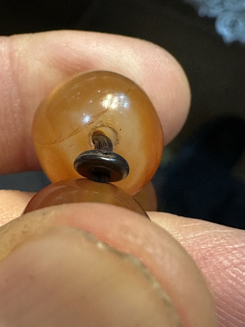古玩玉器紅瑪瑙珠串拍賣,當前價格999元