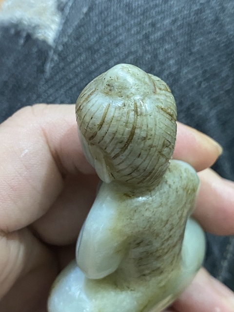 古玩玉器和田玉雕“造像”拍賣(mài),當(dāng)前價(jià)格1880元