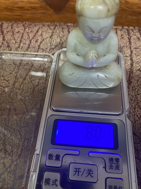 古玩玉器和田玉雕“造像”拍賣(mài),當(dāng)前價(jià)格1880元