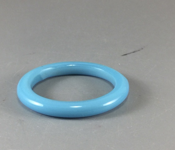古玩玉器琉璃環真品鑒賞圖