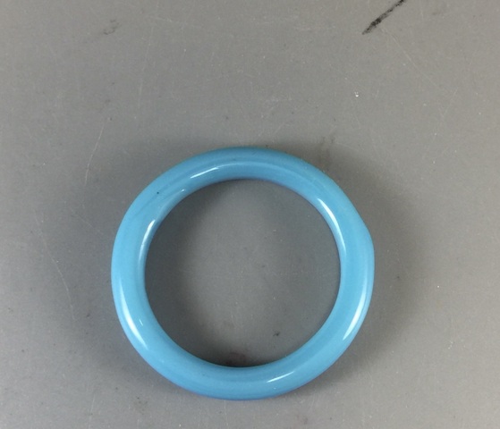 古玩玉器琉璃環真品鑒賞圖