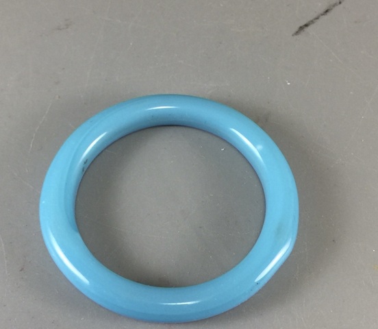 古玩玉器琉璃環真品鑒賞圖