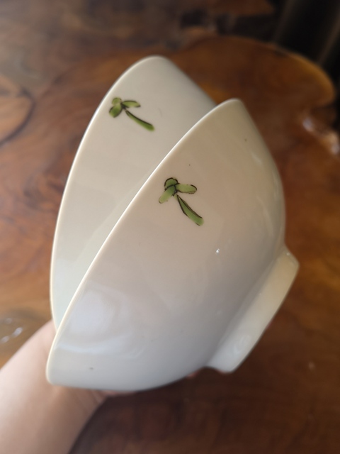 古玩陶瓷花卉紋粉彩碗拍賣,當前價格350元