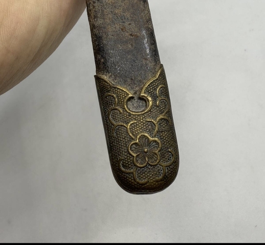 古玩銅器匕首真品鑒賞圖