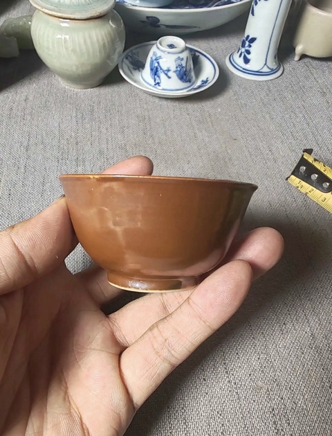 古玩陶瓷清.雍正外紫金釉青花杯拍賣,當(dāng)前價(jià)格0元