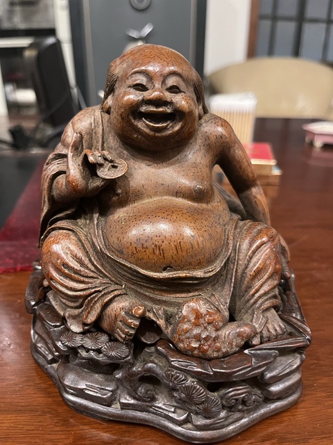 古玩雜項(xiàng)竹根雕劉海戲金蟾拍賣，當(dāng)前價(jià)格28000元