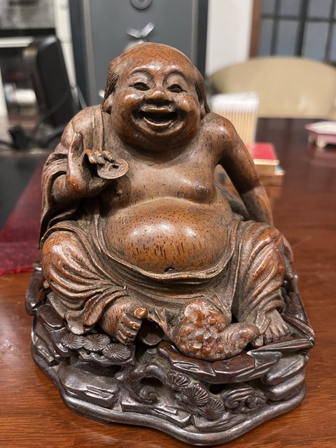 古玩雜項(xiàng)竹根雕劉海戲金蟾拍賣，當(dāng)前價(jià)格28000元