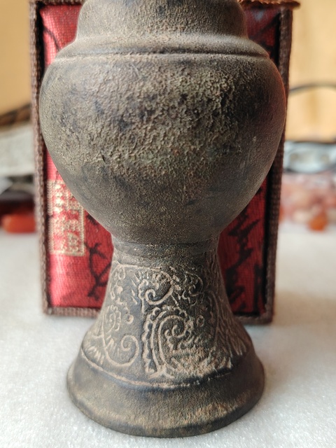 古玩雜項老銅瓶拍賣，當前價格888元