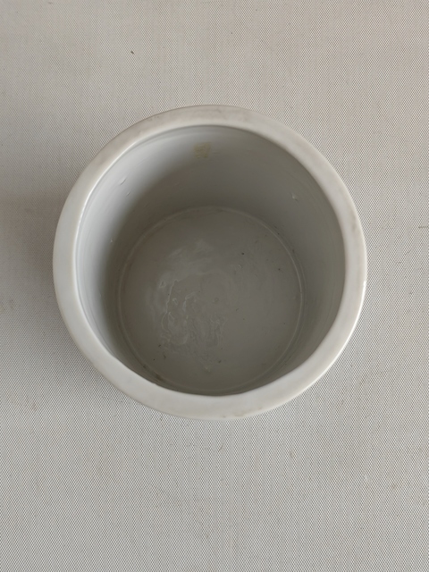 古玩陶瓷花卉紋青花筆筒拍賣，當(dāng)前價(jià)格350元