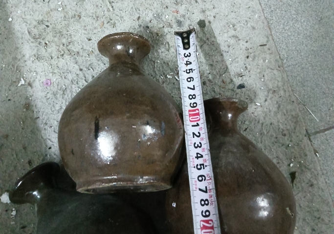 古玩陶瓷3個清末玉壺春瓶拍賣，當(dāng)前價格0元
