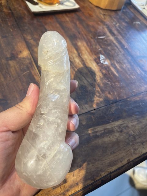 古玩玉器水晶把件真品鑒賞圖