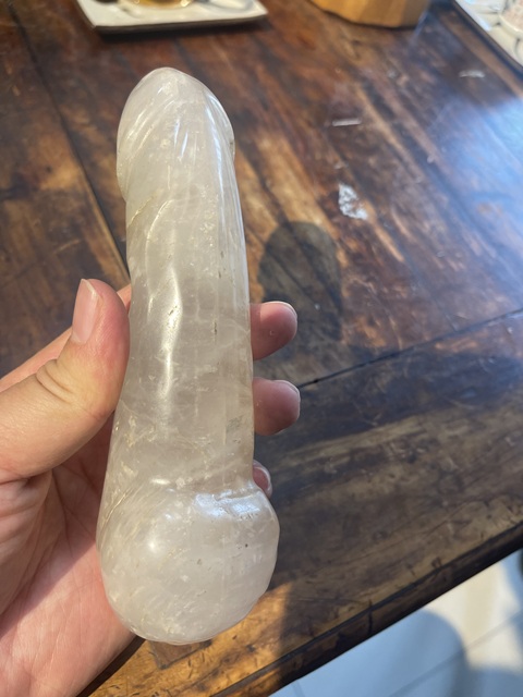 古玩玉器水晶把件真品鑒賞圖