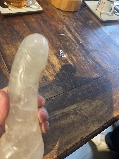 古玩玉器水晶把件真品鑒賞圖