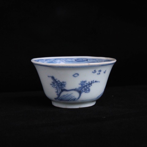 古玩陶瓷青花杯真品鑒賞圖