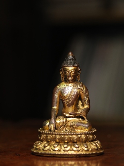 古玩銅器造像真品鑒賞圖
