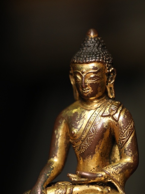 古玩銅器造像真品鑒賞圖