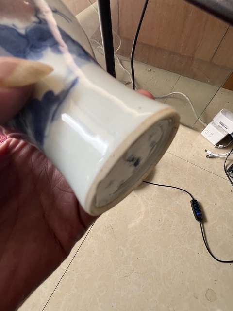 古玩陶瓷青花釉里紅梅瓶拍賣,當前價格23000元